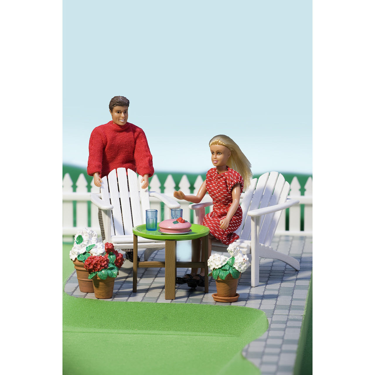 Doll house furniture & doll house accessories lundby dollhouse furniture garden set