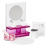 LUNDBY DOLLHOUSE FURNITURE BATHROOM SET