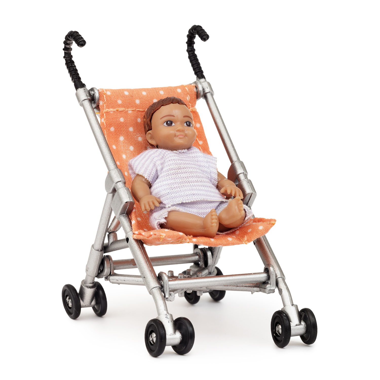 Dukkehusmøbler & tilbehør lundby dukke til dukkehus baby og vogn