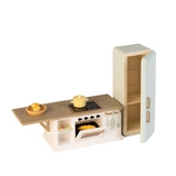 LUNDBY DOLLHOUSE FURNITURE KITCHEN ISLAND WITH OVEN & HOB