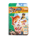 PAW PATROL KLISTERMÄRKESBOK ÅTERANVÄNDBAR