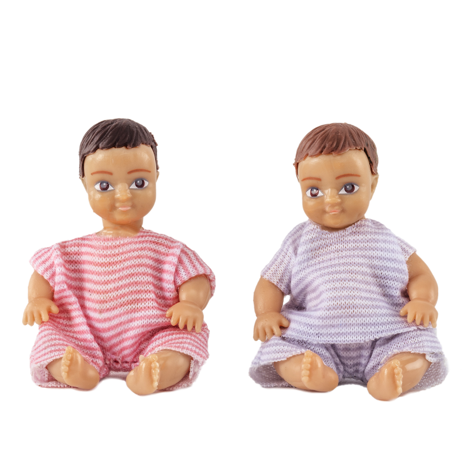 Dollhouse dolls & animals	 lundby dollhouse dolls 2 babies