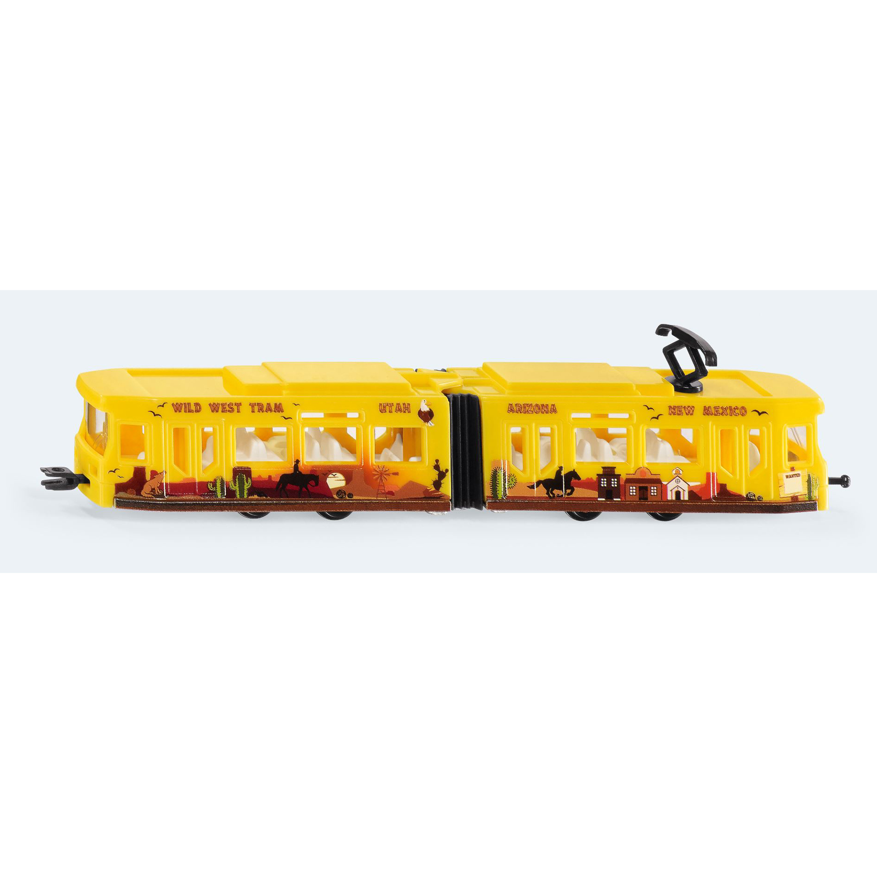 Toy buses & trains siku tram