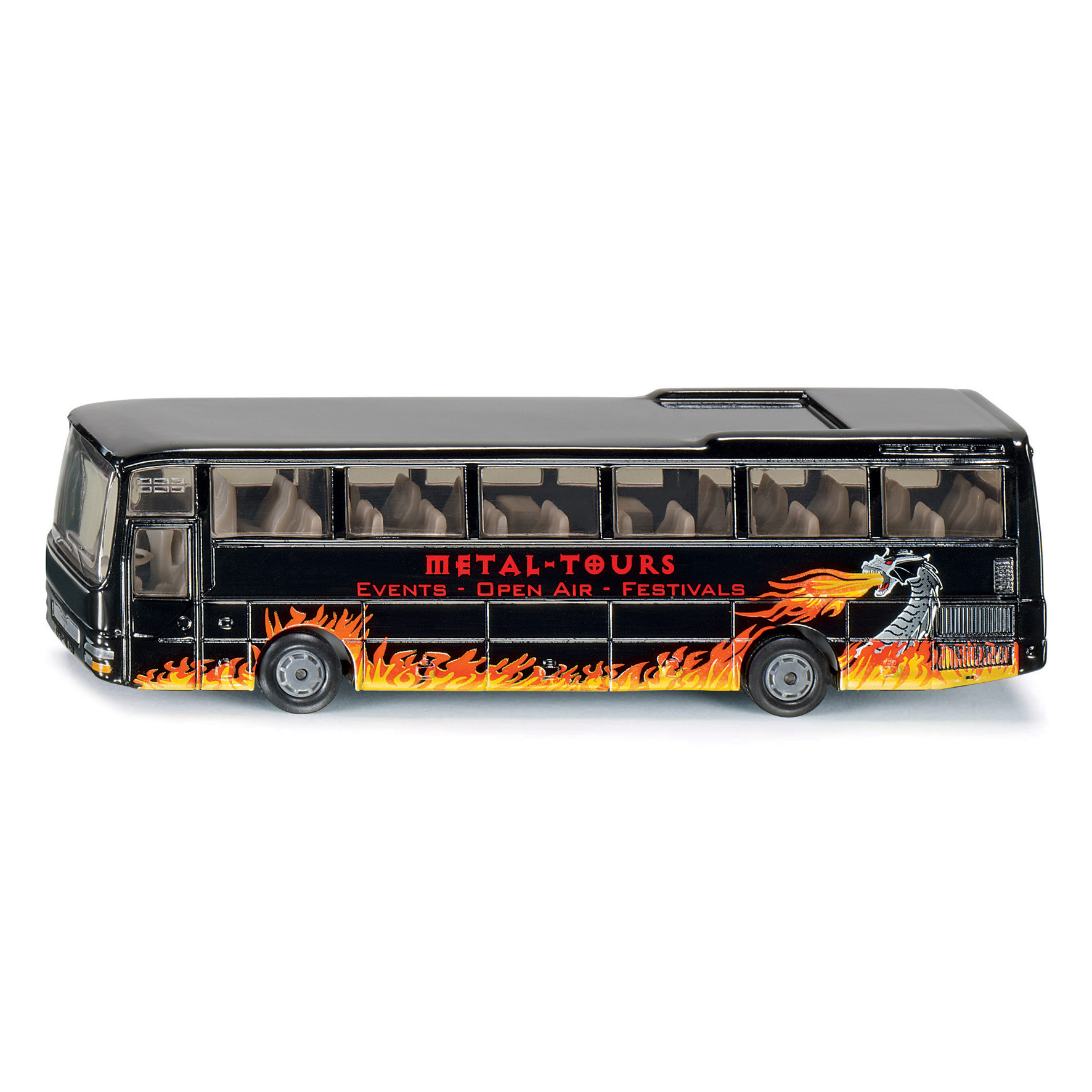 Toy buses & trains siku tourist bus