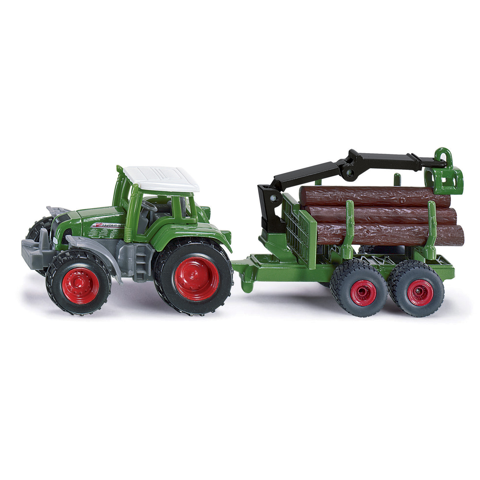 Traktorit ja maatilan ajoneuvot siku traktori ja tukkikärry