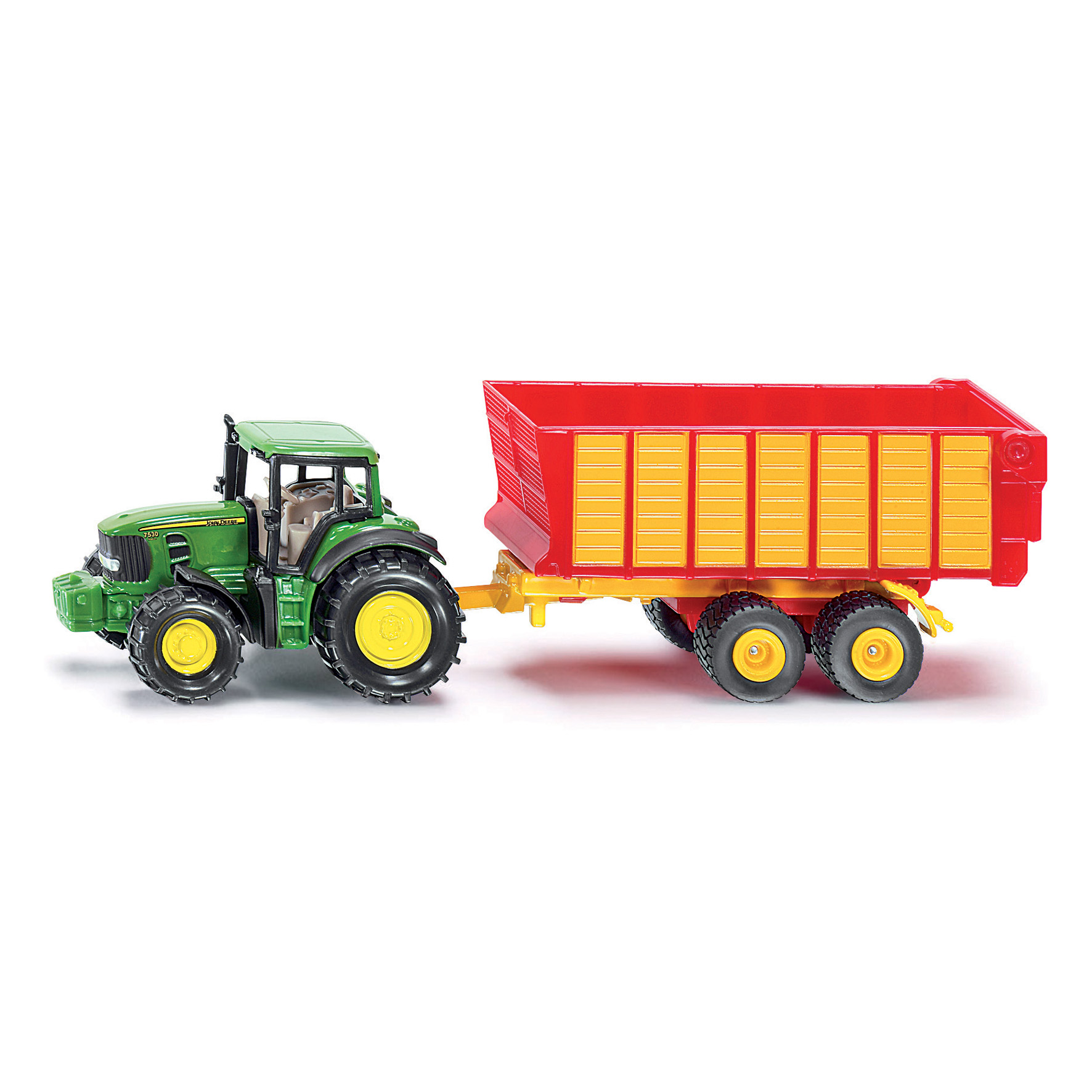 Traktorer & landbrugsmaskiner siku tractor j.d w silage trailer