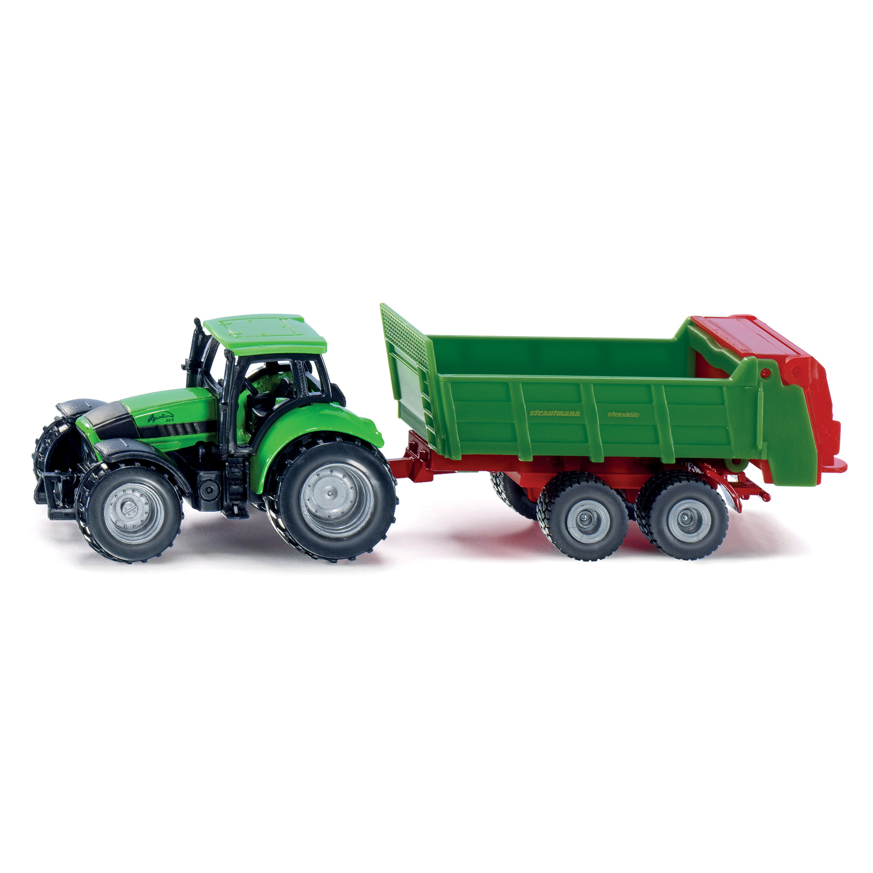 Traktorit ja maatilan ajoneuvot siku traktori ja lannanlevityskärry
