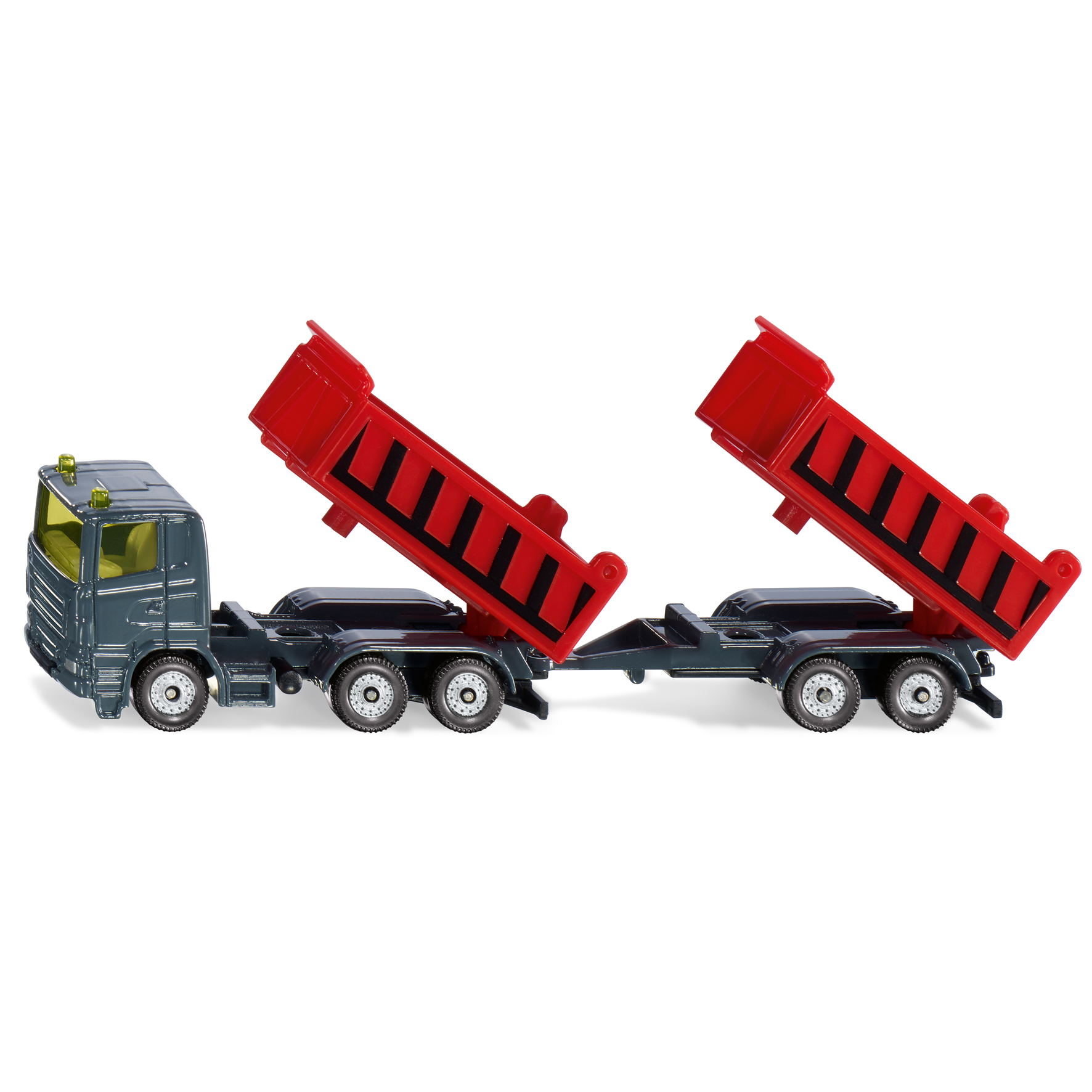Toy trucks siku truck w. dump body and trailer