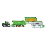 SIKU TRAKTOR JOSKIN TRAILERSETT 1:87