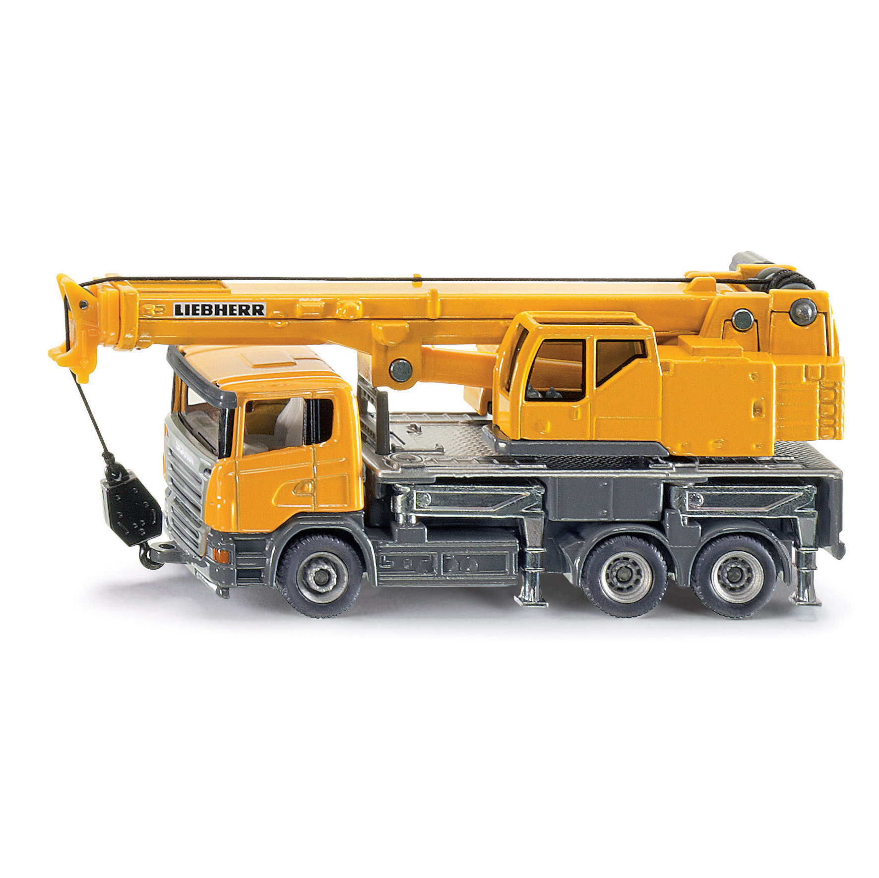Toy trucks siku mobile crane scania telescopic loader 1:87
