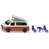 SIKU HUSBIL VOLKSWAGEN T6 MED ACCESSOARER 1:50