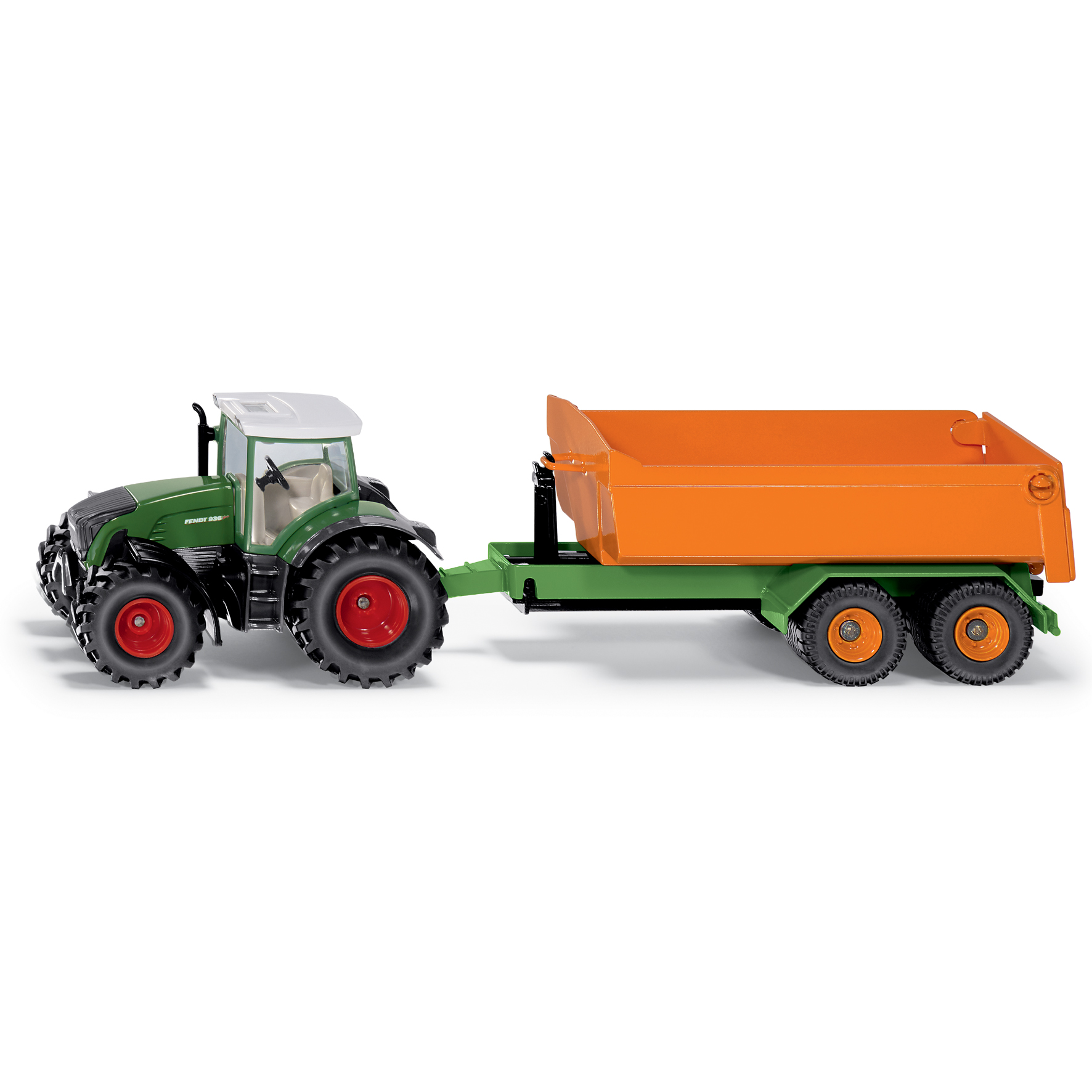 Traktorer & landbrugsmaskiner siku fendt w hooklift trailer 1:50