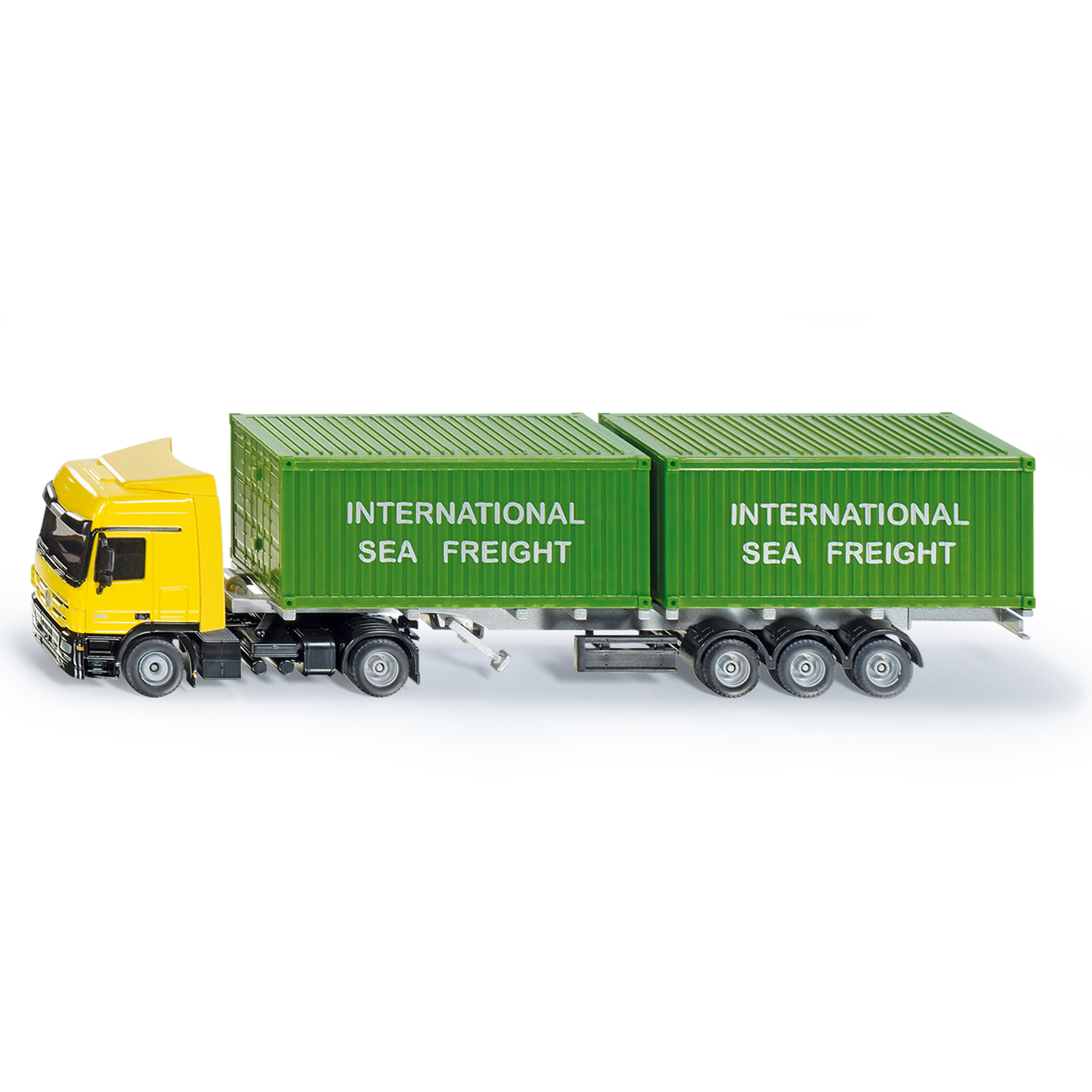 Toy trucks siku truck with container 1:50