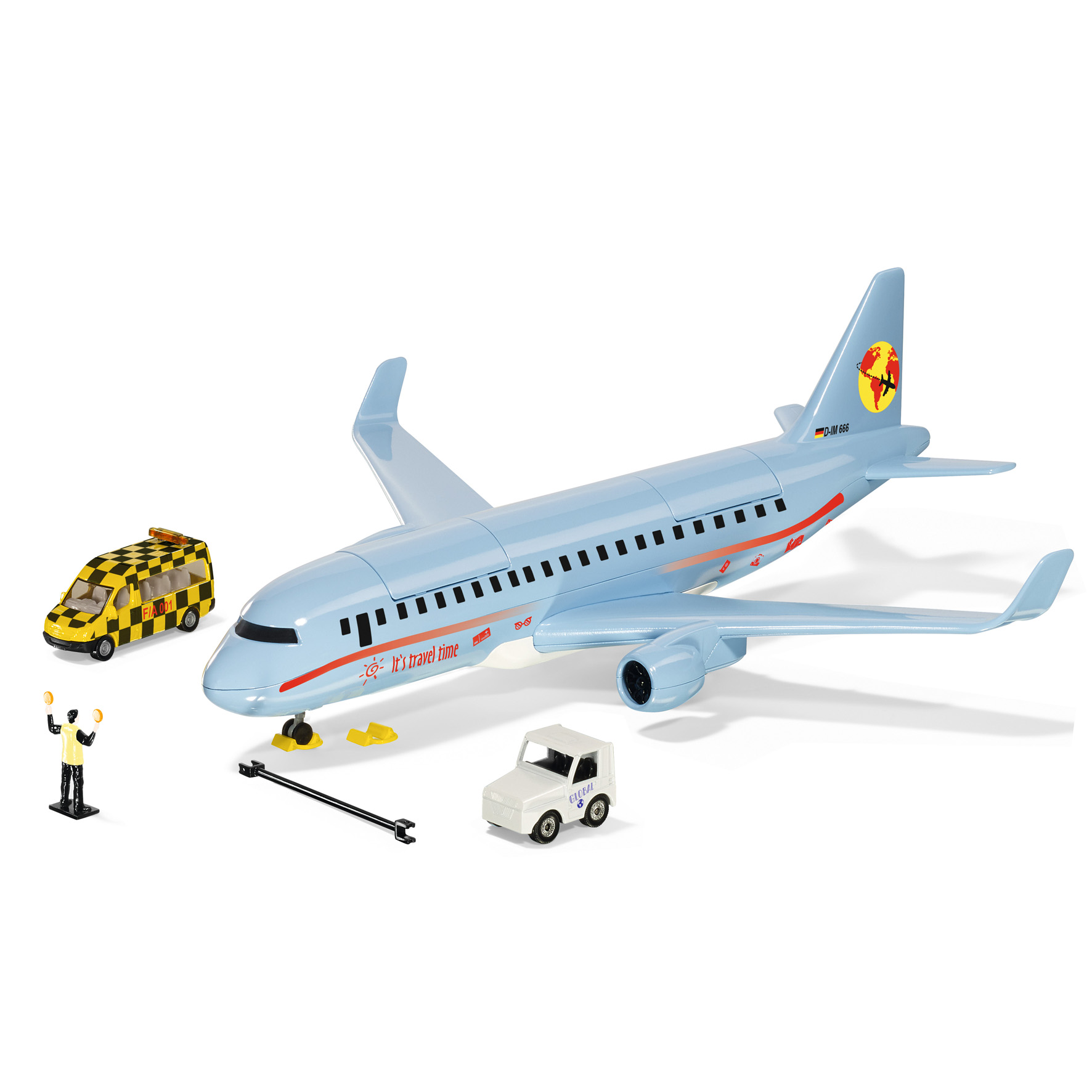 Toy planes & boats siku aircraft with accessories