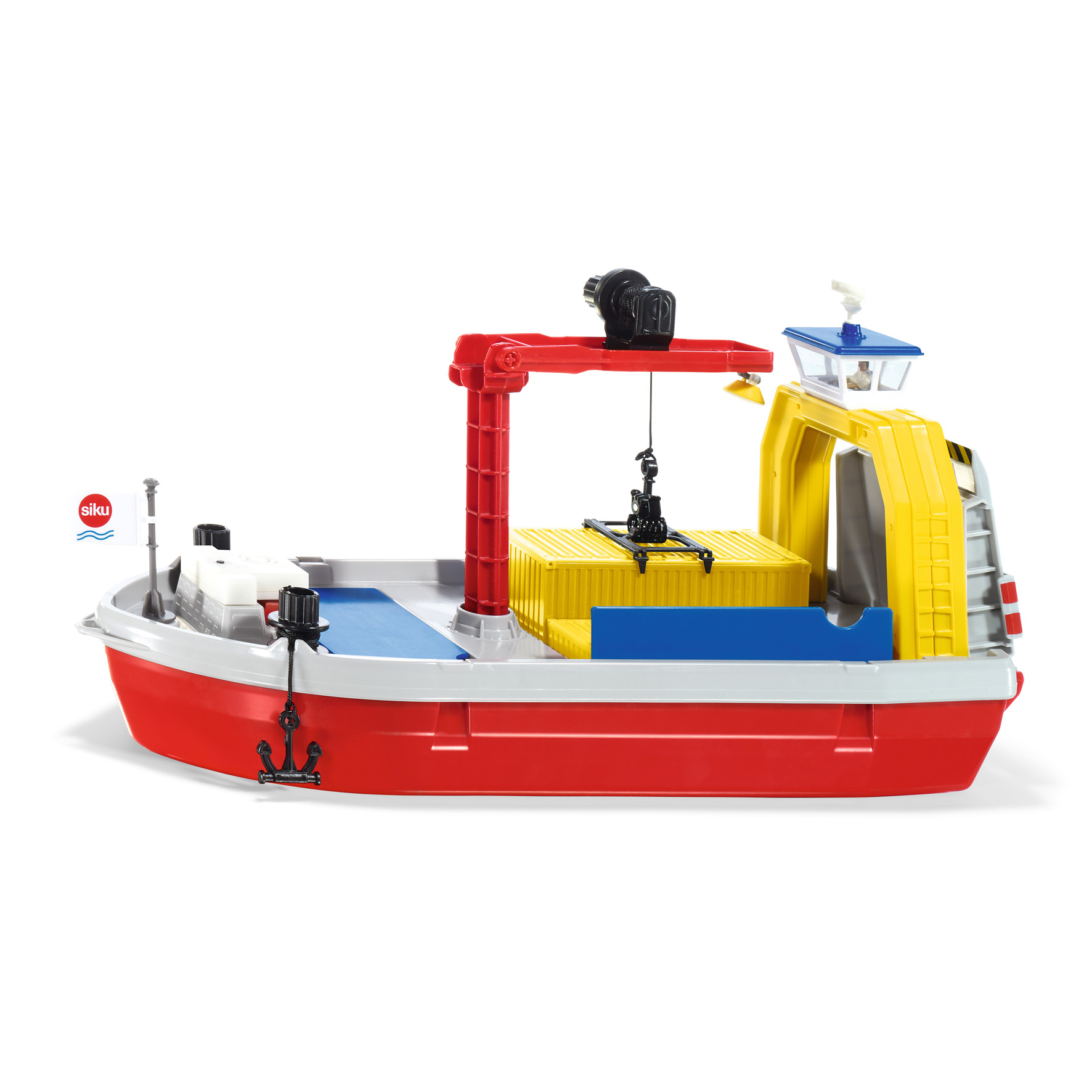 Toy planes & boats siku container ship