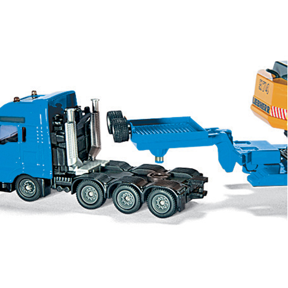 Toy trucks siku transporter with trailer 1:87