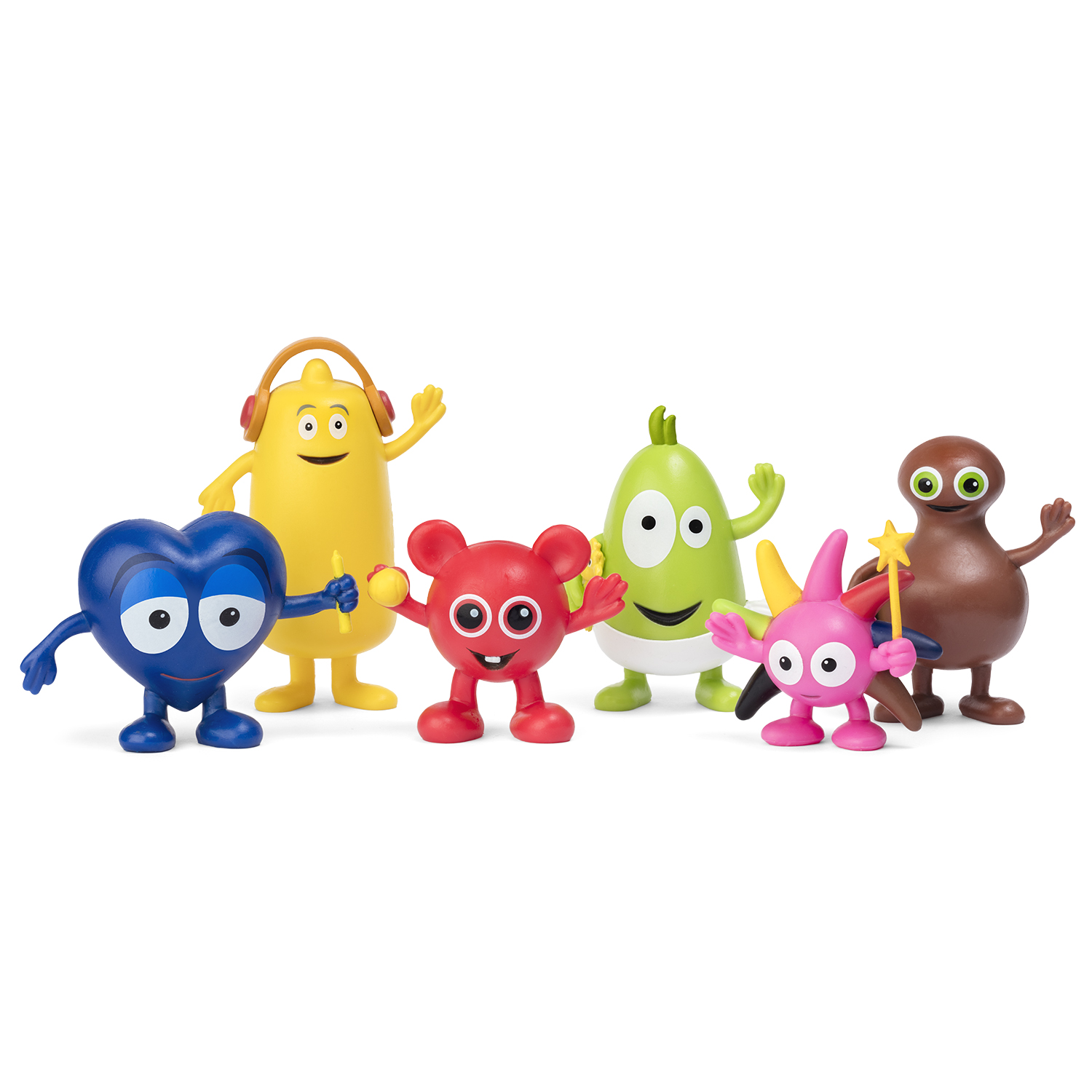 Legetøjsfigurer babblarna figursæt babba, bibbi & bobbo
