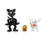 Legetøjsfigurer bamse figursæt lille hopsa & ulven