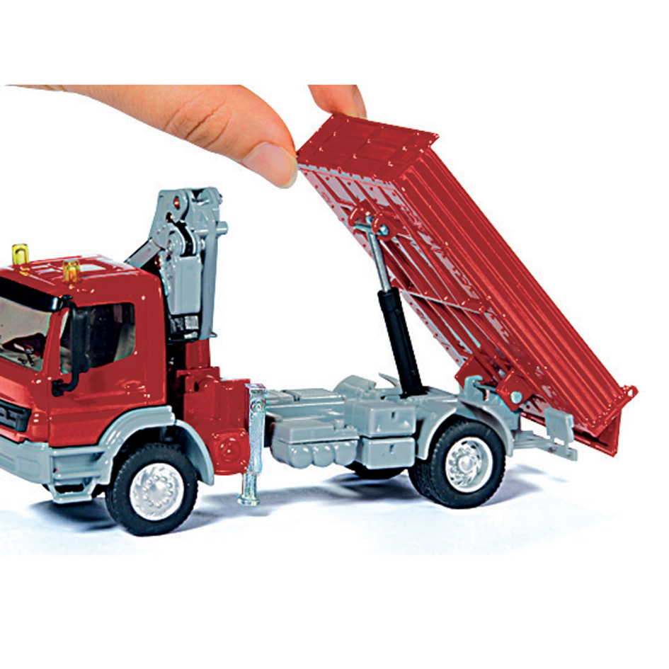 Toy cars siku truck with crane 1:50