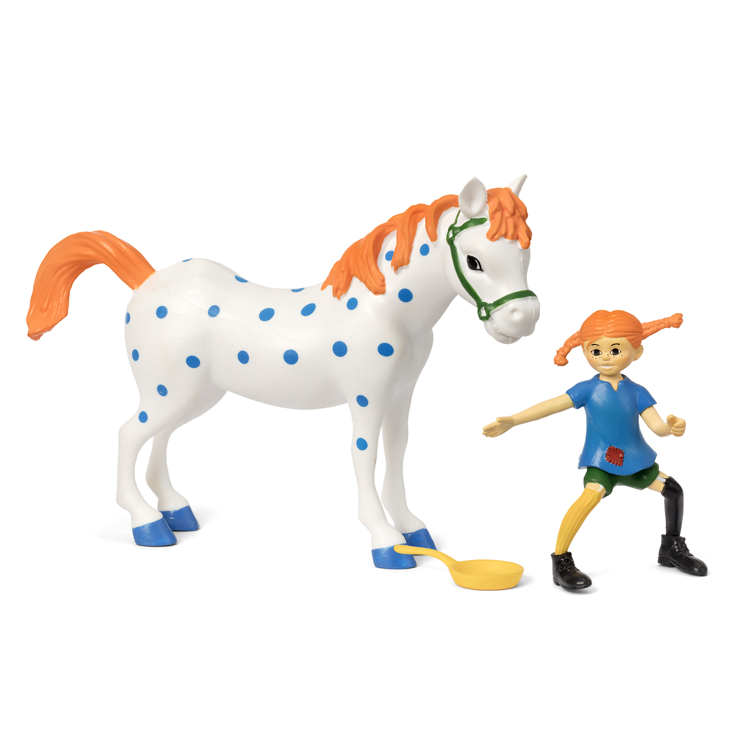 Legetøjsfigurer pippi figursæt pippi & hesten