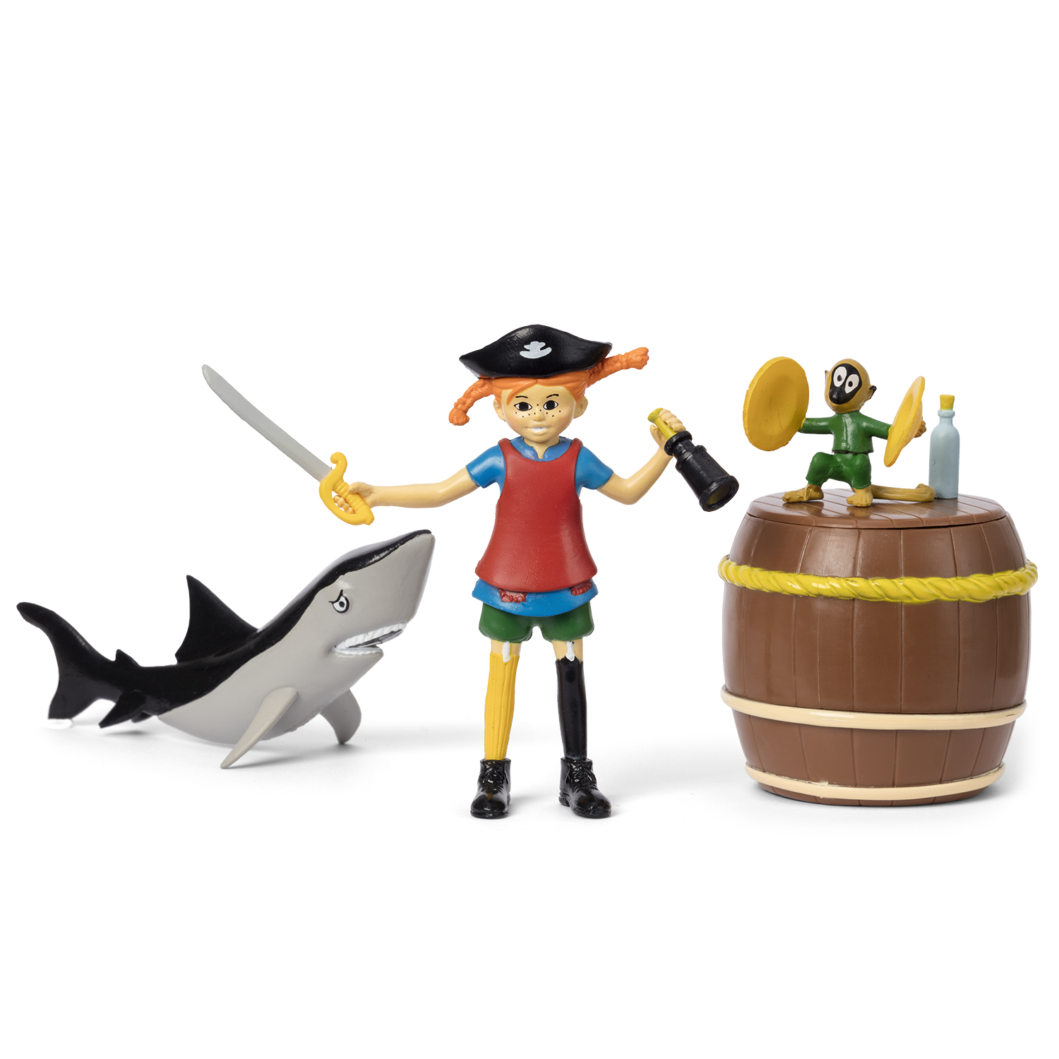Pippi Longstocking pippi figurine set pirate accessories