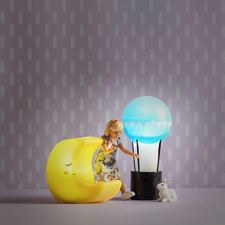 Outlet lundby dollhouse lighting moon & hot air balloon