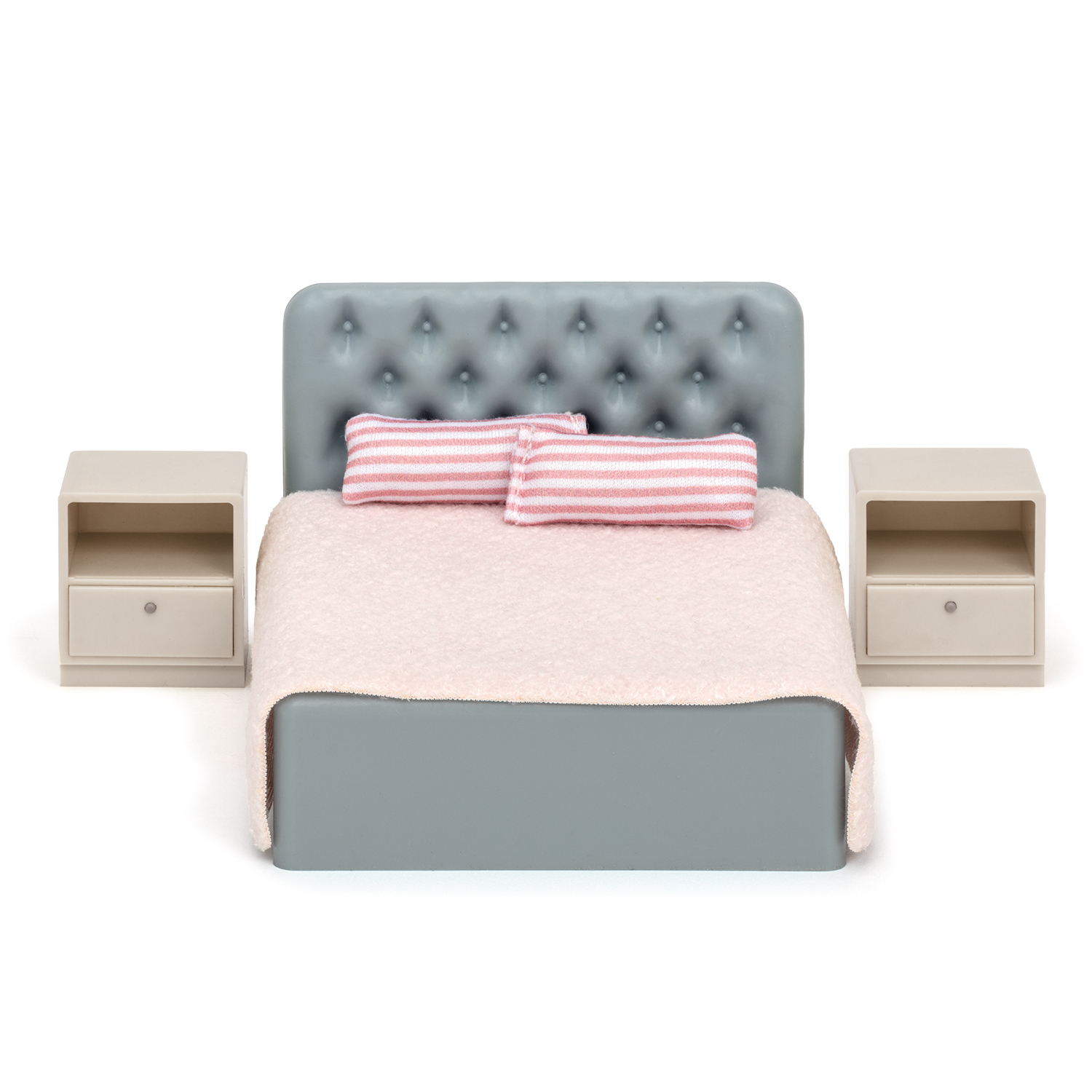 Doll house furniture & doll house accessories lundby dollhouse furniture bedroom set basic