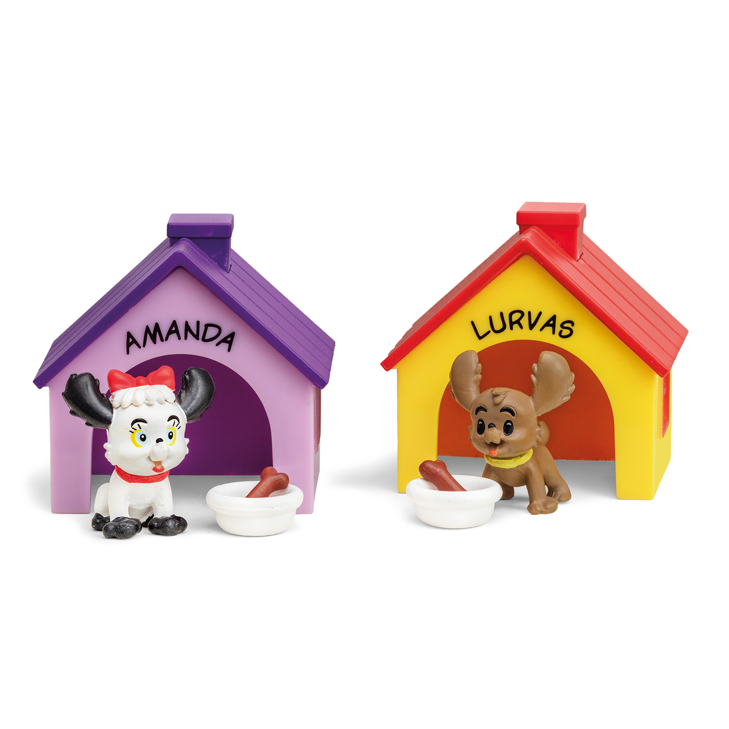 Legetøjsfigurer bamse figursæt amanda & lurvas