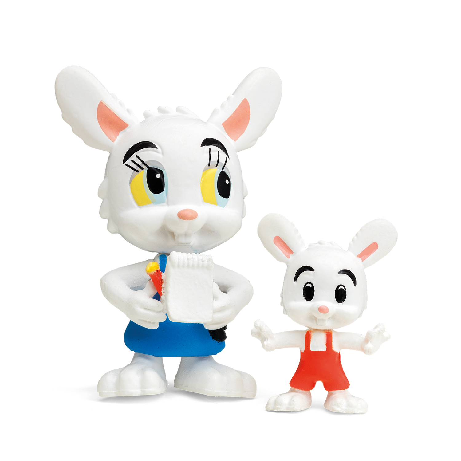 Legetøjsfigurer bamse figursæt nina kanin & minihop