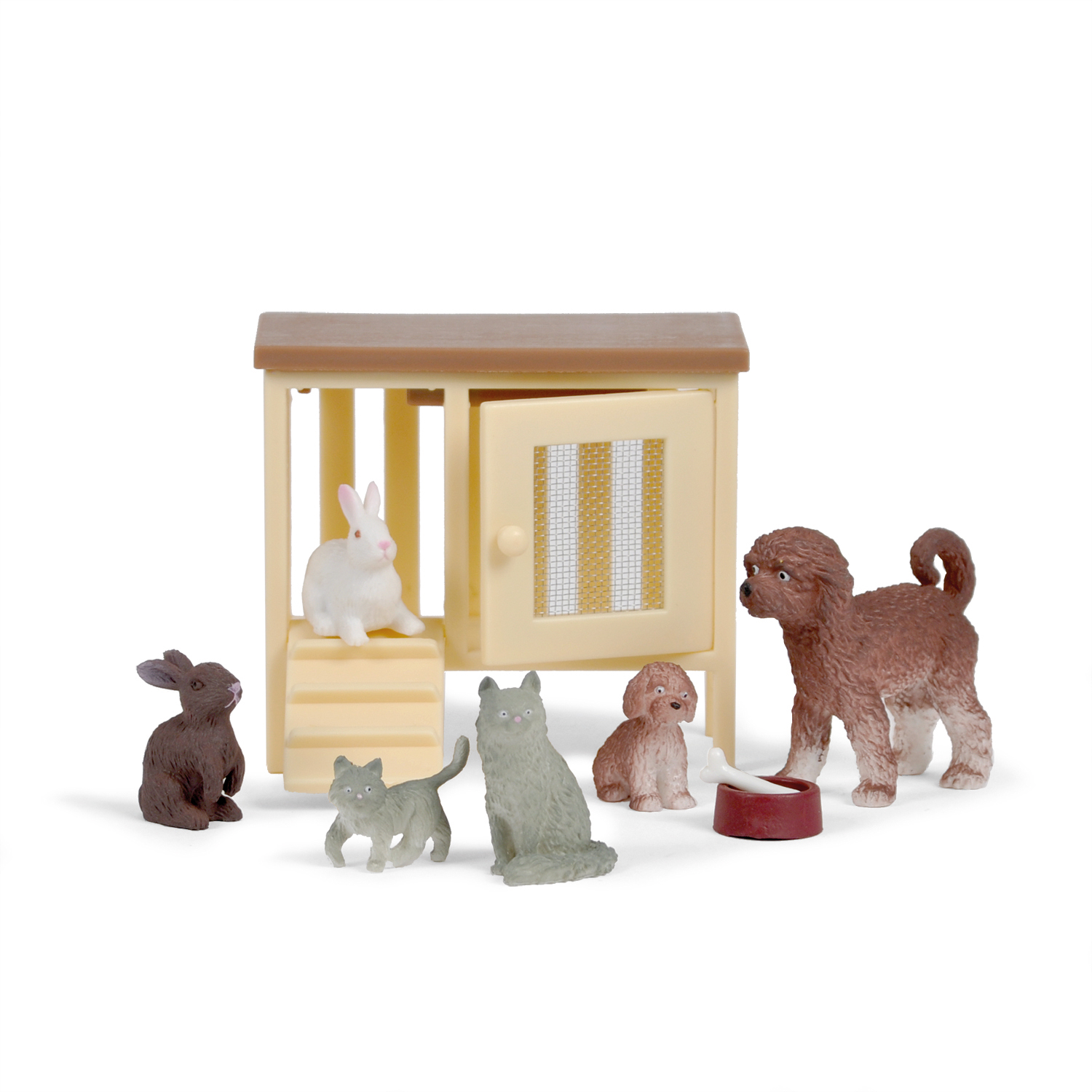 Dollhouse dolls & animals	 lundby dollhouse animals pet set