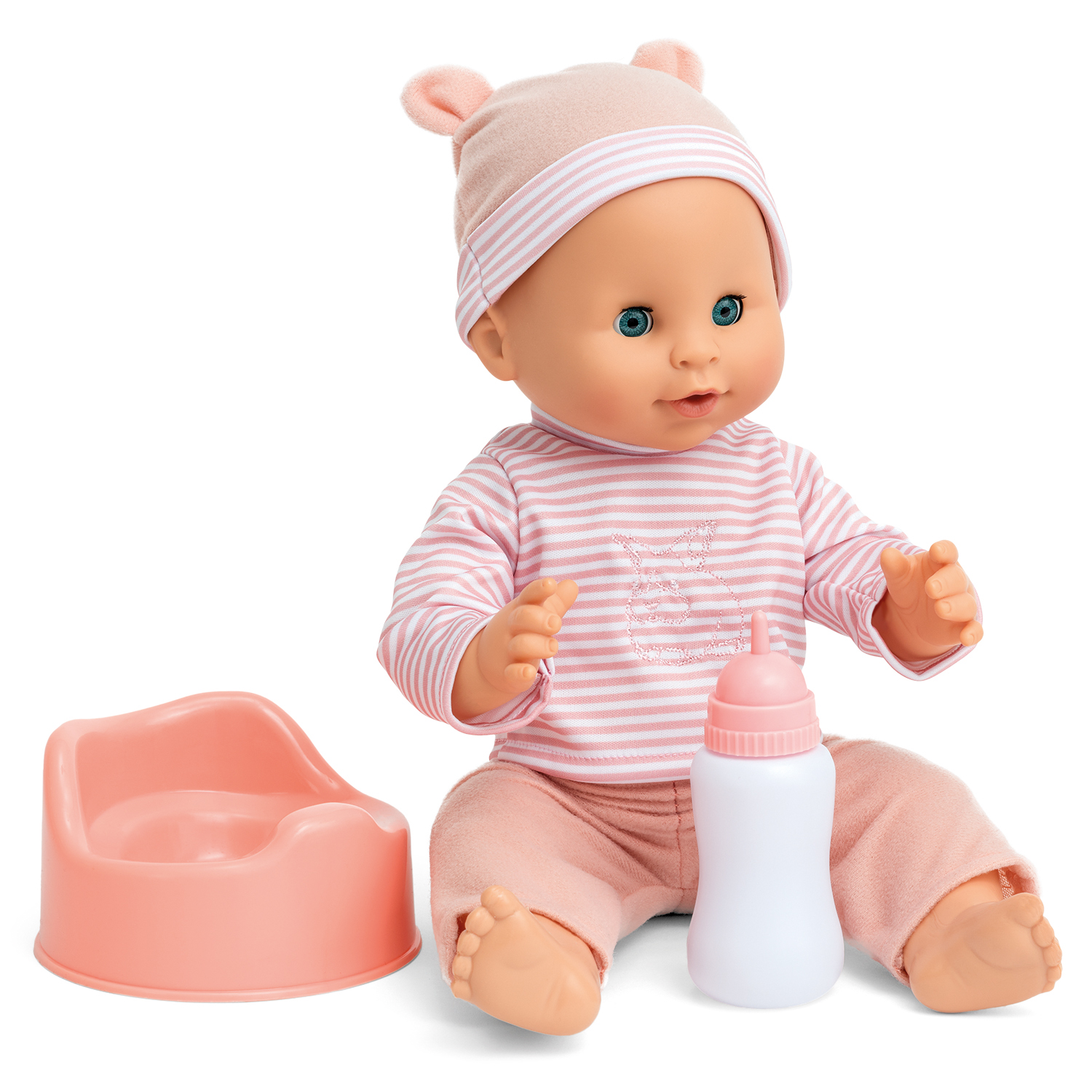 Baby dolls babydoll eats & wets sara