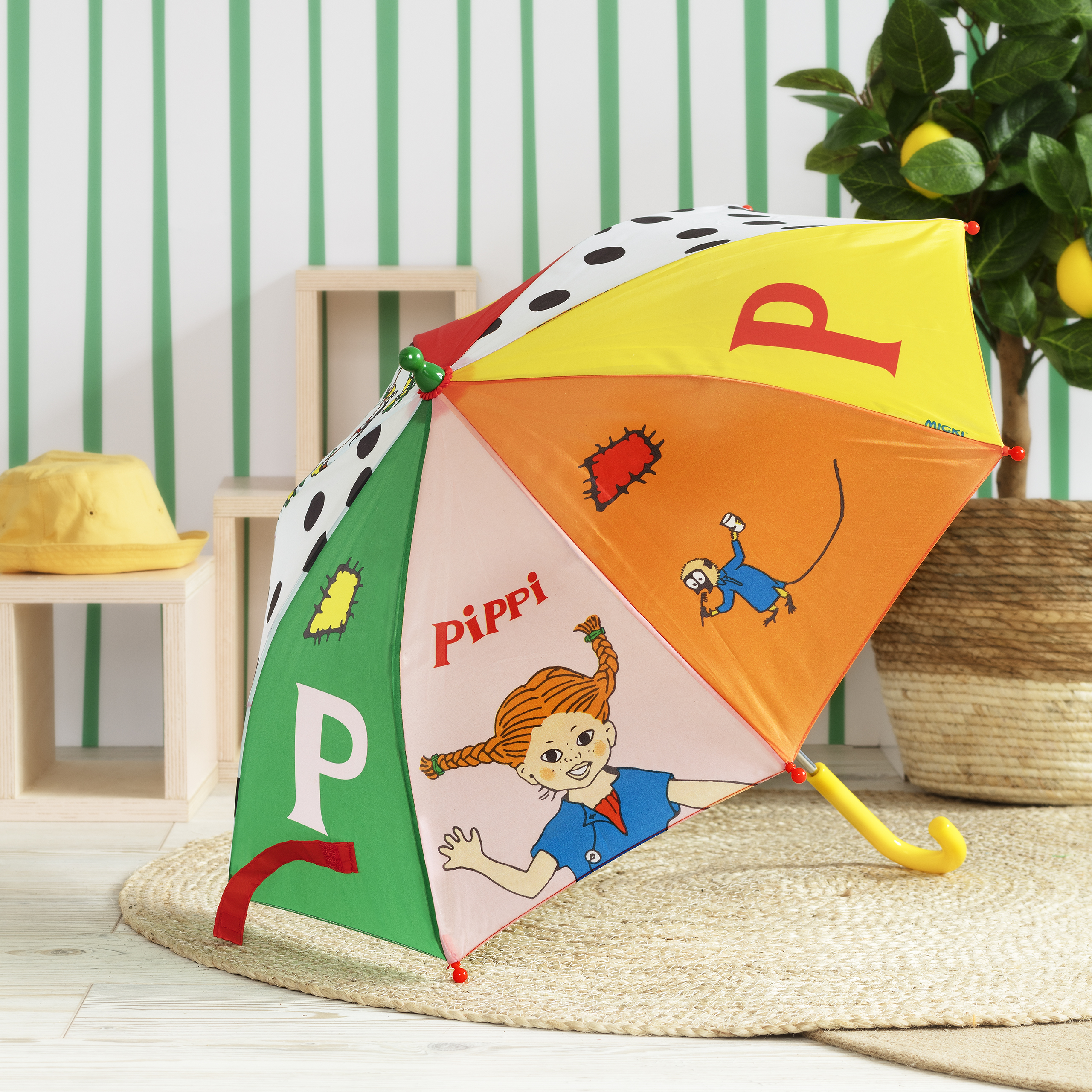 Kindertaschen & Accessoires pippi regenschirm