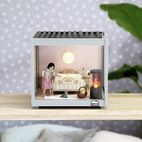 Doll house furniture & doll house accessories lundby dollhouse furniture bedroom set brass