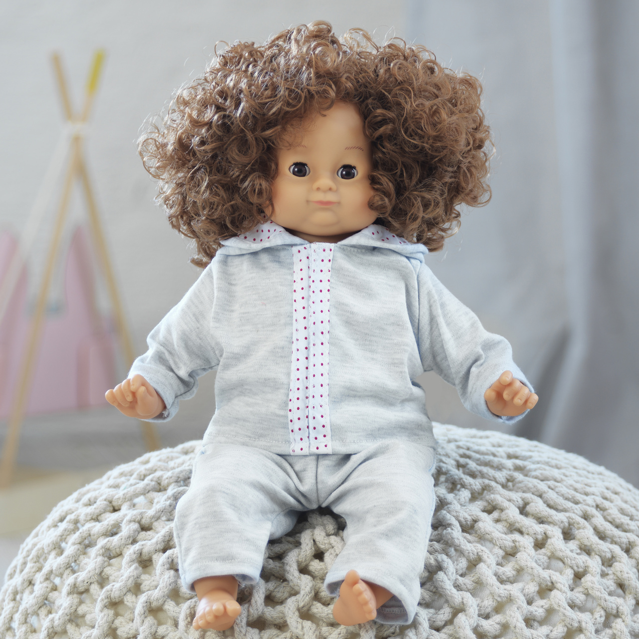 Outlet lundby	doll clothes casual dress 36-40 cm