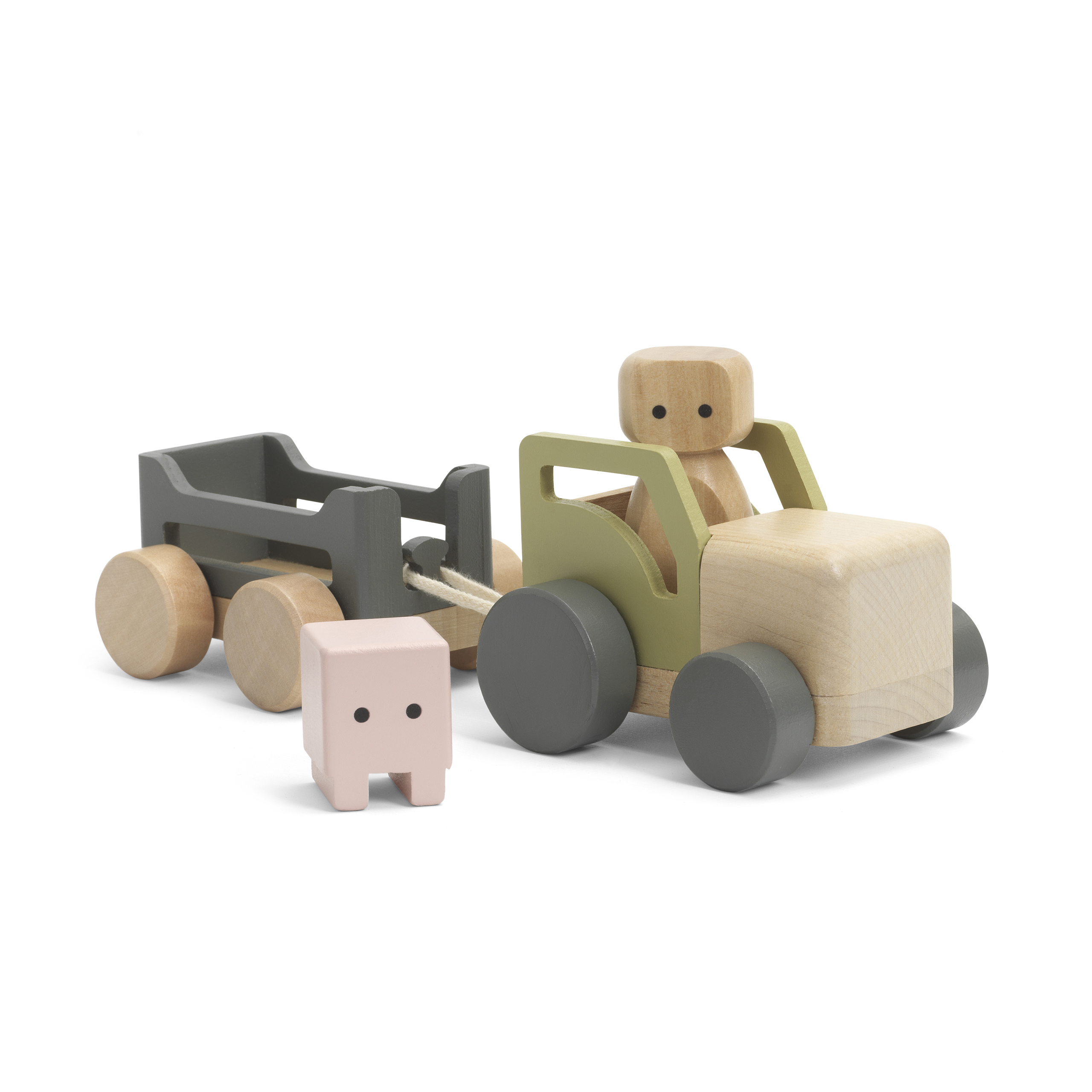 Legetøjsfigurer micki traktorsæt bondegård