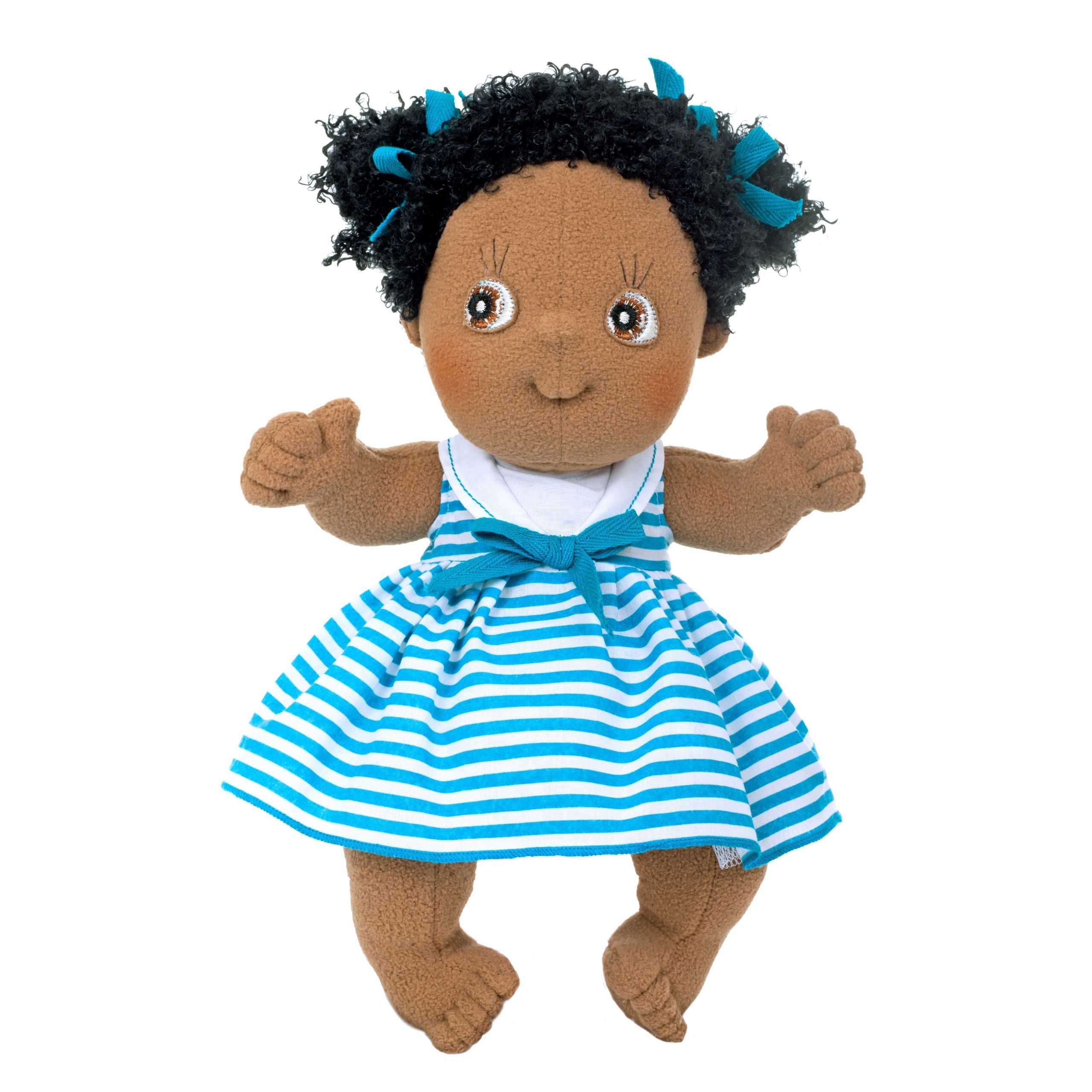 Dark-skinned dolls rubens barn soft doll jennifer cutie classic