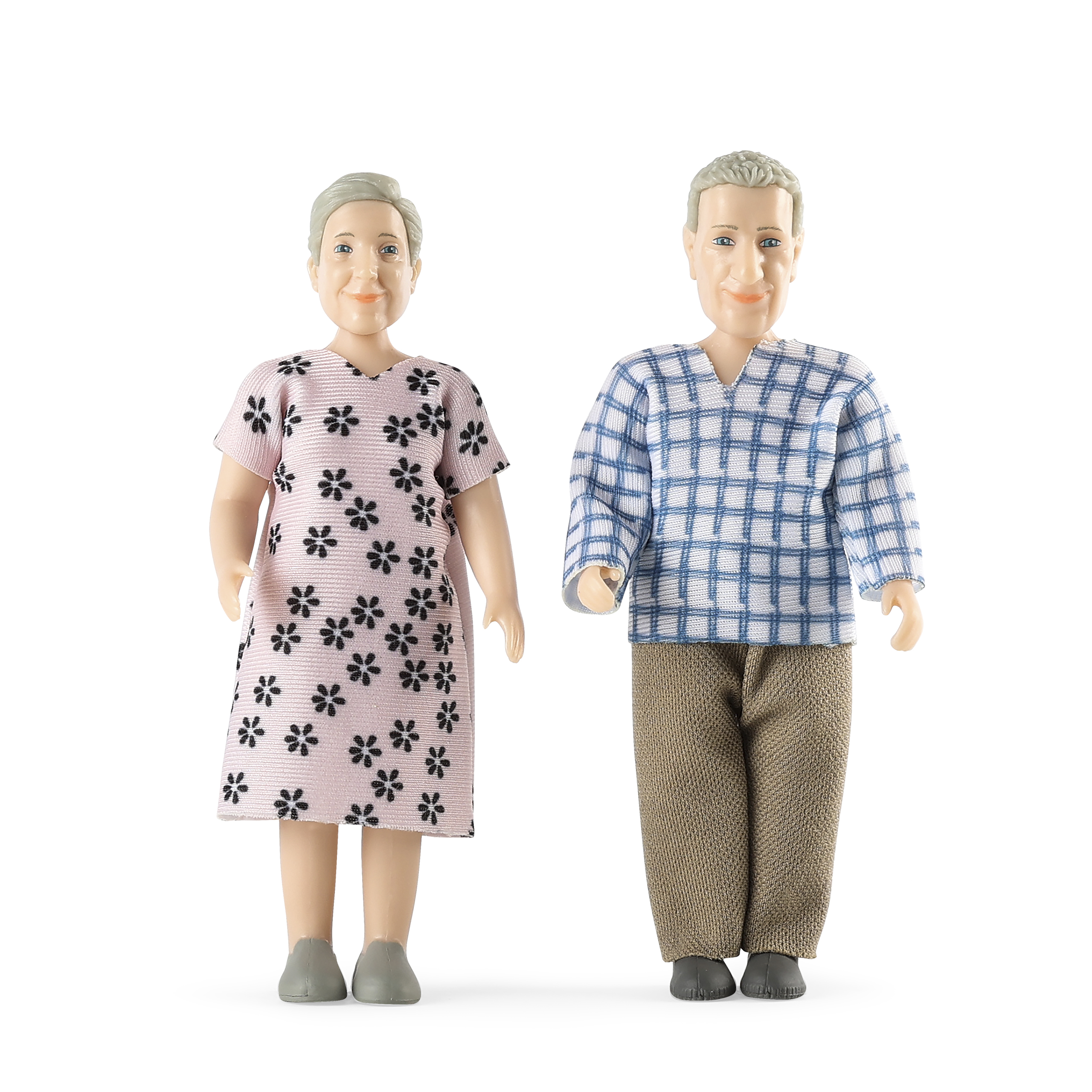 Lundby lundby	dollshouse dolls elderly couple charlie