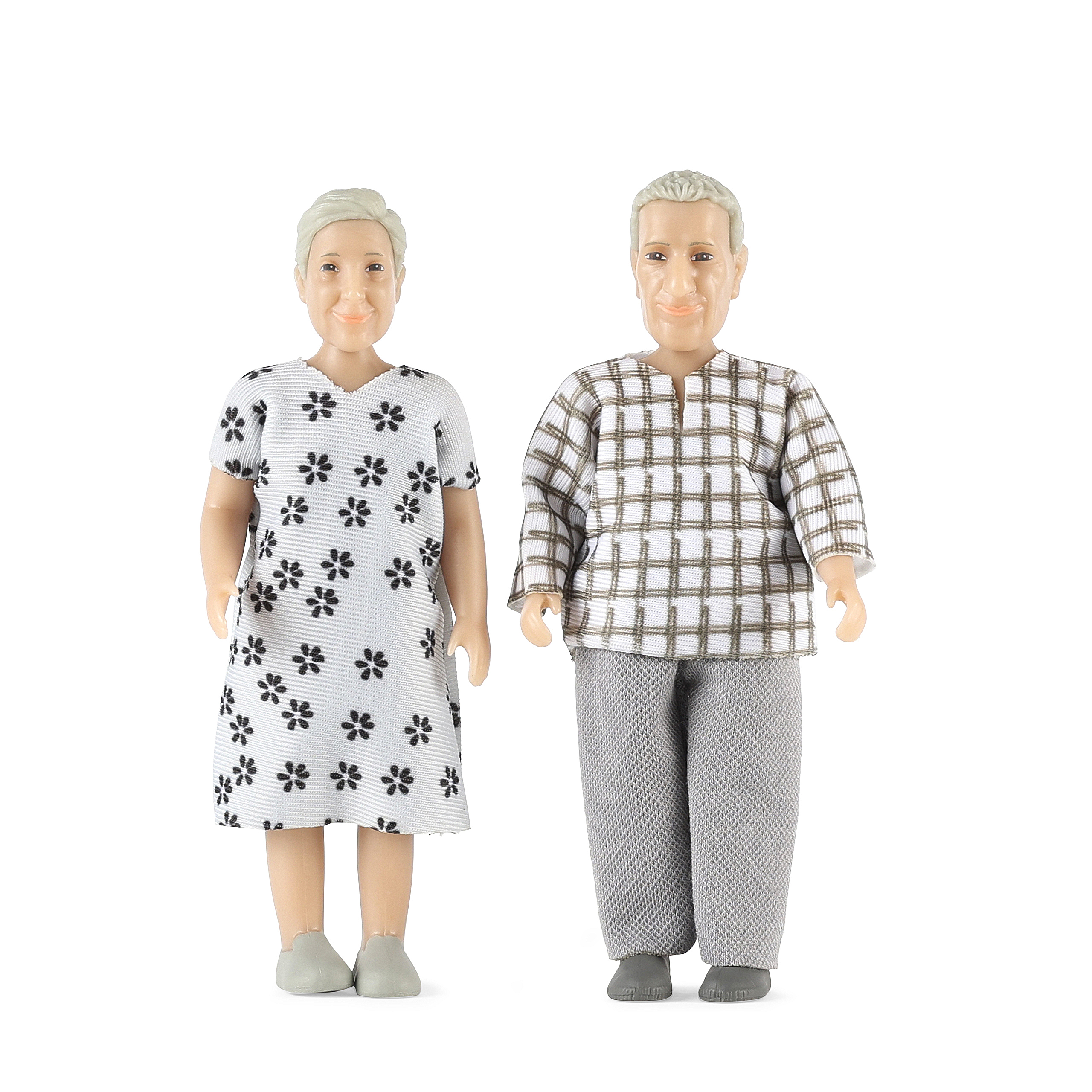 Lundby lundby	dollshouse dolls elderly couple jamie