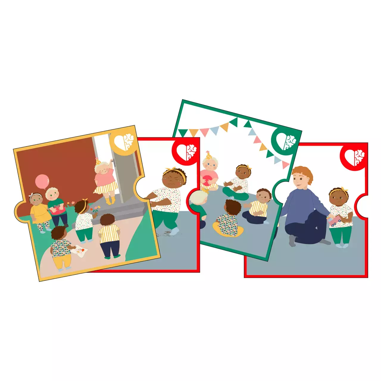Education rubens barn doll accessories emotional scenario cards baby