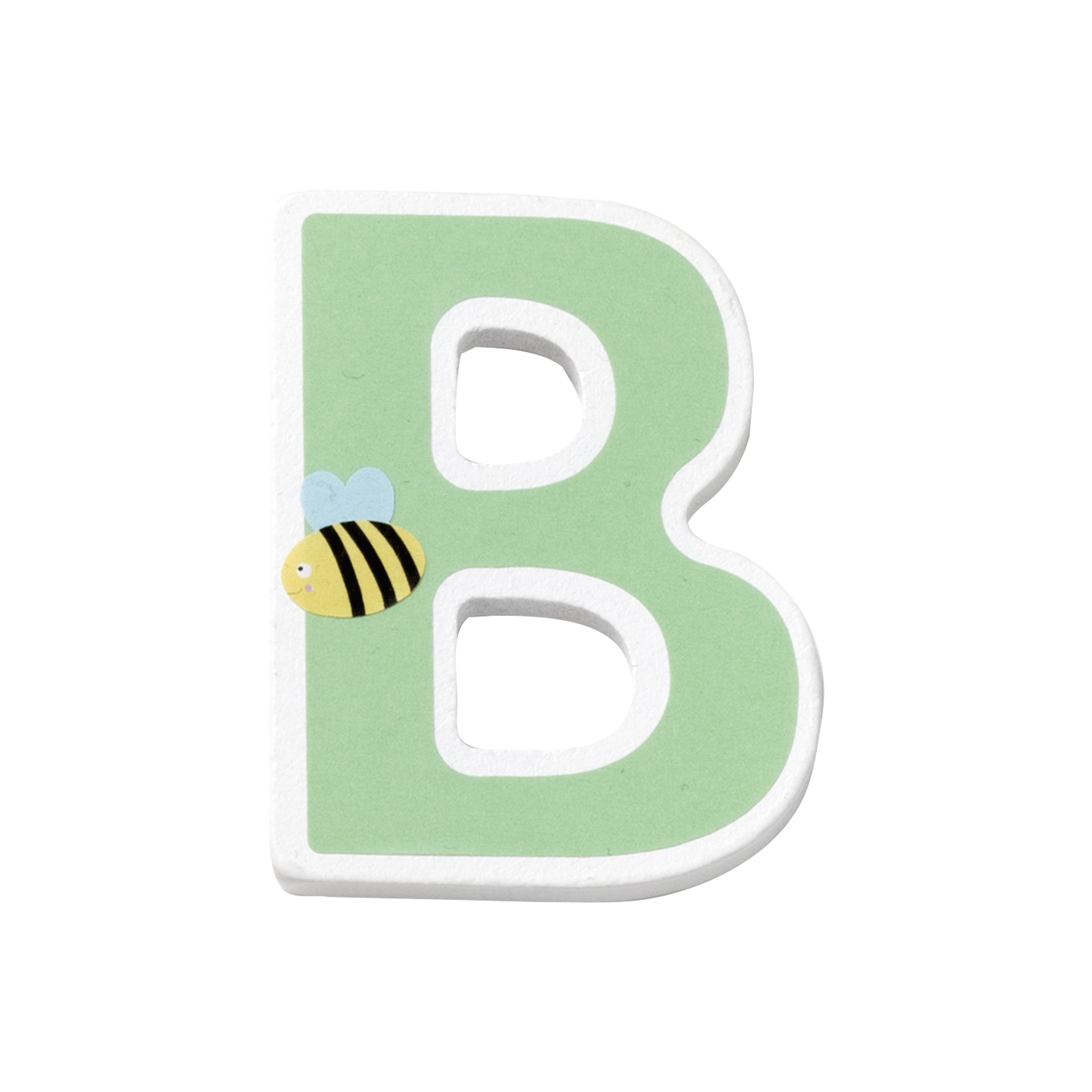 Pyssel micki b - bokstav & stickers med olika mönster