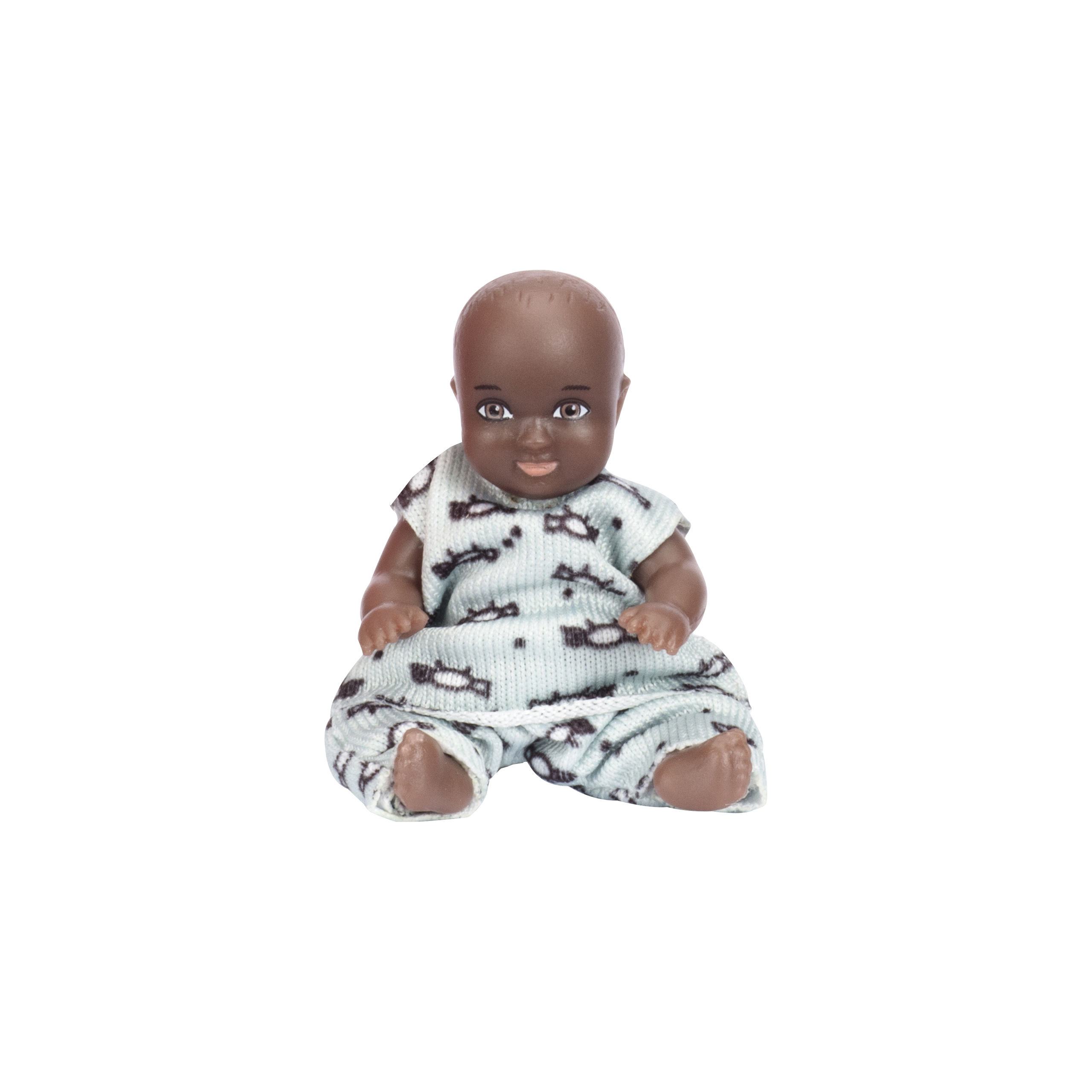 Dark-skinned dolls lundby dollhouse doll billie baby