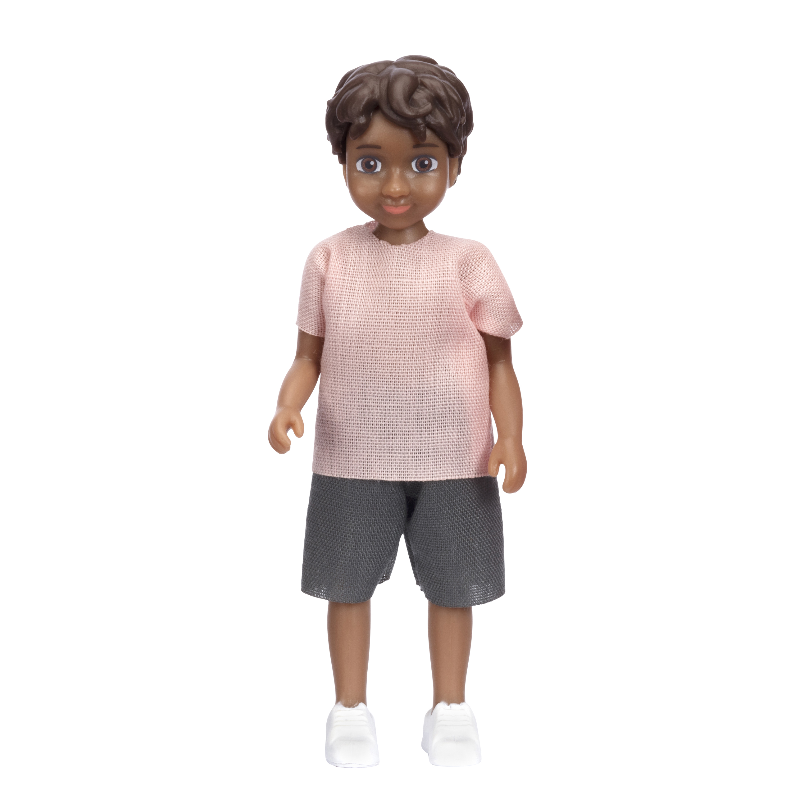 Dark-skinned dolls lundby dollhouse doll nikki boy