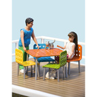 Doll house furniture & doll house accessories lundby patio furniture