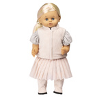 Doll clothes skrållan doll clothes vest & boots 45 cm