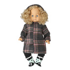 Doll clothes skrållan doll clothes duffel 36-40 cm
