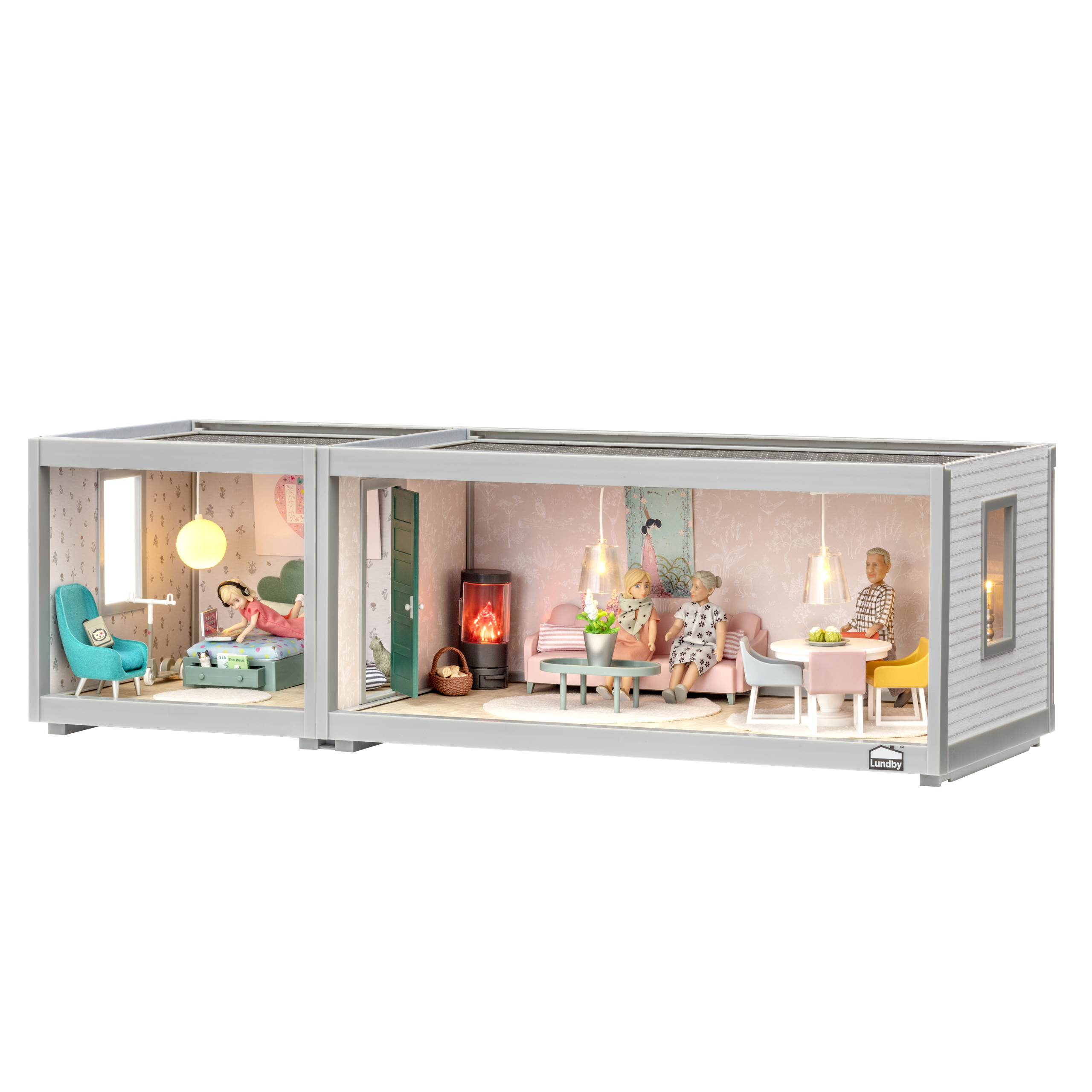 Doll houses lundby doll house downstairs