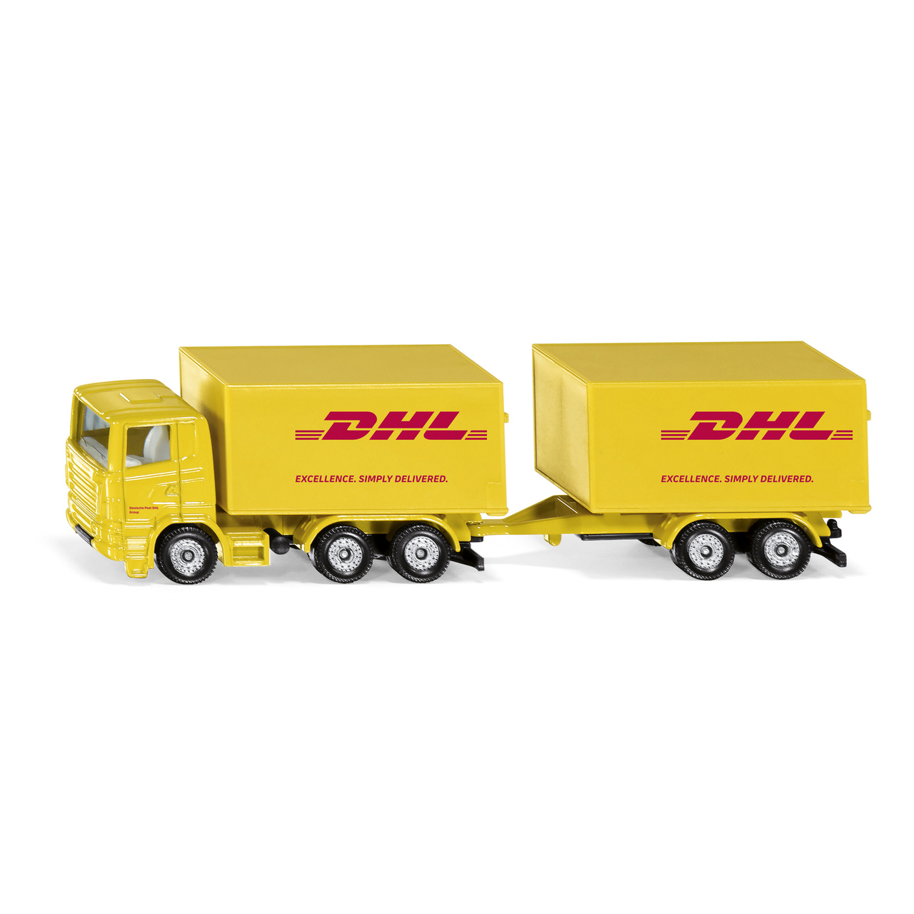 TRUCK WITH TRAILER DHL