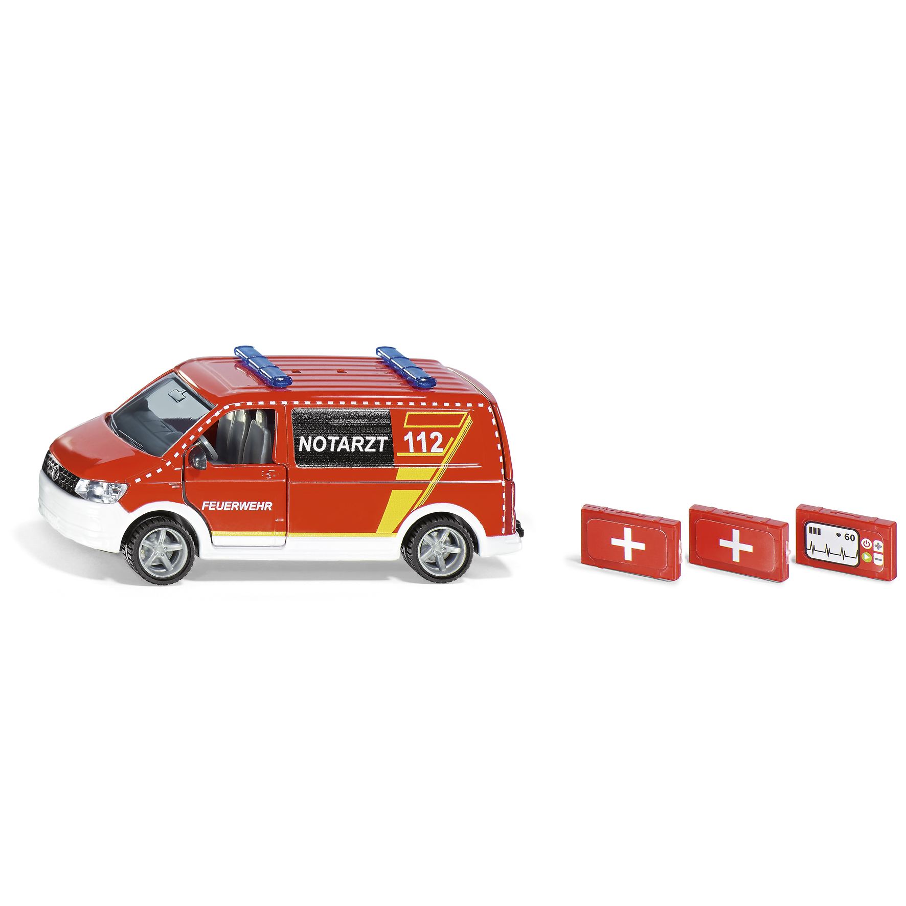 Siku siku rescue vehicle volkswagen t6 1:50