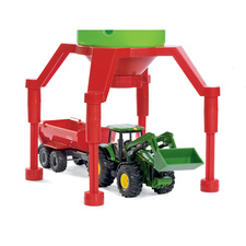 Toy garages & other play worlds for toy cars silo