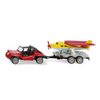 Toy planes & boats siku buggy with sporting airplane